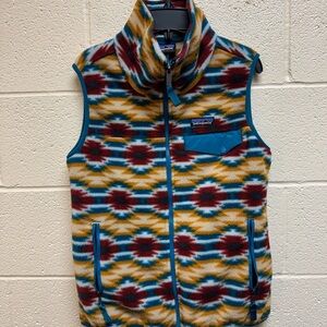 Patagonia SynchillaMulticolor  Aztec Geometric Fleece Vest